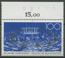 Bund 1989 Europarat 1422 OR Mit Bg.-Nr. Postfrisch - Ungebraucht