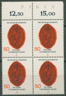 Bund 1977 500 J. Universität Mainz 4er-Block M. Bogen-Nr. 938 Bg.-Nr. Postfrisch - Unused Stamps