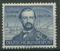 Bund 1952 75 Jahre Otto-Viertakt-Gasmotor, Nikolaus Otto 150 Mit Falz - Unused Stamps