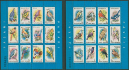 Rumänien 1991 Vögel Block 265/66 Postfrisch (C92228) - Blocks & Kleinbögen