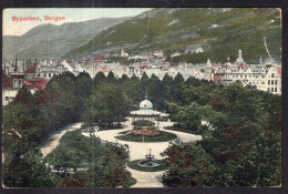 Norge - 1915 - Bergen - Byparken (City Park) - Noorwegen