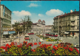 °°° 31126 - SVIZZERA - ZH - WINTERTHUR - BAHNHOFPLATZ - 1968 With Stamps °°° - Winterthur