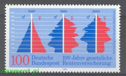 Germany, Federal Republic 1989 Mi 1426 MNH  (ZE5 GRM1426) - Autres