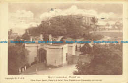 R658970 Nottingham Castle. View From Saml. Peach And Sons New Warehouse. S. P. A - World