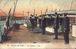 *CPA  - MARINE NATIONNALE - SCENES De BORD - Les Couleurs - Autres & Non Classés