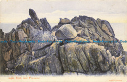 R657584 Logan Rock Near Penzance. Argall Series - World