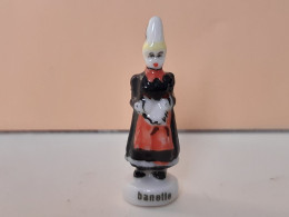 FEVE - FEVES -  "BANETTE PROVINCES DE FRANCE 1997" - FEMME BRETONNE COIFFE - Regio's