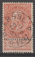 N° 57  Sterstempel Beersse  - Relais 1897 - 1893-1900 Schmaler Bart