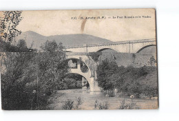 ARUDY - Le Pont Romain Et Le Viaduc - état - Arudy