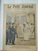LE PETIT JOURNAL N°555 - 7 JUILLET 1901 - L'AMBASSADE MAROCAINE - MAROC - L'ARTILLERIE CONTRE LA GRELE - Le Petit Journal