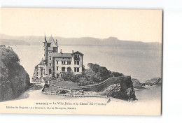 BIARRITZ - La Villa Belza Et La Chaîne Des Pyrénées - Très Bon état - Biarritz