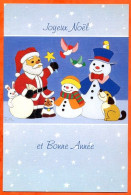 Carte JOYEUX NOEL ET BONNE ANNEE Carte Vierge TBE - Other & Unclassified