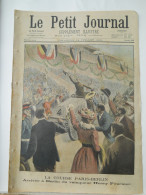 LE PETIT JOURNAL N°556 - 14 JUILLET 1901 - COURSE AUTOMOBILE PARIS-BERLIN - HENRY FOURNIER - EVENEMENTS DE CHINE - CHINA - Le Petit Journal