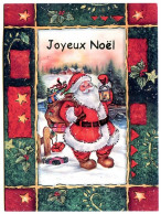 Carte JOYEUX NOEL Père Noel Carte Vierge TBE - Autres & Non Classés