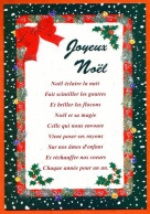 Carte JOYEUX NOEL  Pailletée Carte Vierge TBE - Altri & Non Classificati