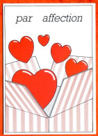 CP PAR AFFECTION  Coeurs Carte Vierge TBE - Autres & Non Classés