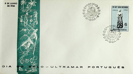 1956 India Portuguesa Dia Do Selo / Portuguese India Stamp Day - Stamp's Day