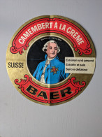 C1401 FROMAGE CAMEMBERT A LA CREME BAER SUISSE - Käse