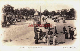 CPA ANGERS - MAINE ET LOIRE - BOULEVARD DE LA MAIRIE - Angers