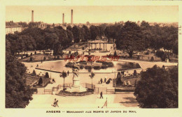 CPA ANGERS - MAINE ET LOIRE - MONUMENT AUX MORTS - Angers