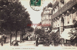 CPA ANGERS - MAINE ET LOIRE - BOULEVARD DE SAUMUR - Angers