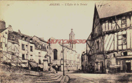 CPA ANGERS - MAINE ET LOIRE - L'EGLISE DE LA TRINITE - Angers