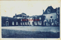 CPA CASTELJALOUX - LOT ET GARONNE - CHATEAU DE LACAZE - Casteljaloux