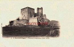 CPA AGEN - LOT ET GARONNE - ENVIRONS - CHATEAU DE MADAILLAN - Agen