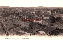 CPA VILLENEUVE SUR LOT - LOT ET GARONNE - VUE GENERALE - Villeneuve Sur Lot