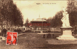 CPA AGEN - LOT ET GARONNE - LES JARDINS DU GRAVIER - Agen