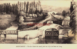 CPA MONTARGIS - LOIRET - LES ECLUSES EN 1836 - Montargis