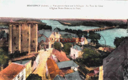 CPA BEAUGENCY - LOIRET - VUE PANORAMIQUE - Beaugency