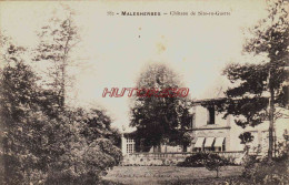 CPA MALESHERBES - LOIRET - CHATEAU DE SITE EN GUETTE - Malesherbes