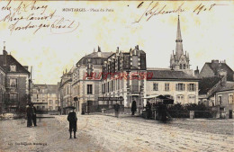 CPA MONTARGIS - LOIRET - PLACE DE PARIS - Montargis