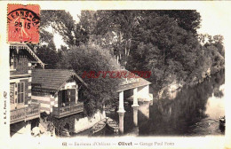 CPA OLIVET - LOIRET - GARAGE PAUL FORET - Other & Unclassified