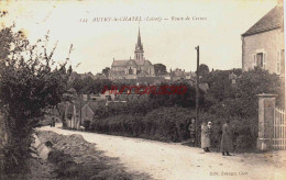 CPA AUTRY LE CHATEL - LOIRET - ROUTE DE CERNOY - Other & Unclassified