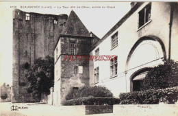 CPA BEAUGENCY - LOIRET - LA TOUR DE CESAR - Beaugency