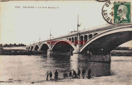 CPA ORLEANS - LOIRET - LE PONT NICOLAS II - Orleans