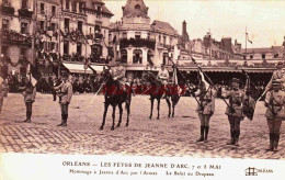 CPA ORLEANS - LOIRET - LES FETES DE JEANNE D'ARC - SALUT AU DRAPEAU - Orleans