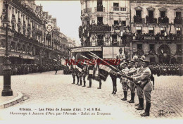 CPA ORLEANS - LOIRET - LES FETES DE JEANNE D'ARC - SALUT AU DRAPEAU - Orleans