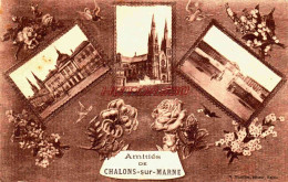 CPA CHALONS SUR MARNE - MARNE - AMITIES â€¦ MULTIVUES - Châlons-sur-Marne