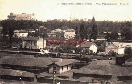 CPA CHALONS SUR MARNE - MARNE - VUE PANORAMIQUE - Châlons-sur-Marne
