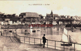 CPA GRANVILLE - MANCHE - LE PORT - Granville