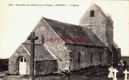 CPA JOBOURG - MANCHE - L'EGLISE - Other & Unclassified