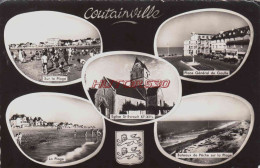 CPSM COUTAINVILLE - MANCHE - MULTIVUES - Other & Unclassified