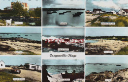 CPSM COSQUEVILLE PLAGE - MANCHE - MULTIVUES - Other & Unclassified
