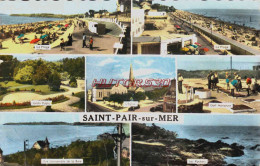 CPSM SAINT PAIR SUR MER - MANCHE - MULTIVUES - Saint Pair Sur Mer