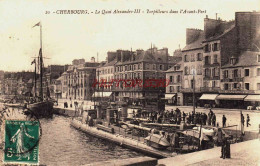 CPA CHERBOURG - MANCHE - LE QUAI ALEXANDRE 3 - Cherbourg