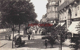 CPA ANGERS - MAINE ET LOIRE - BOULEVARD DE SAUMUR - Angers