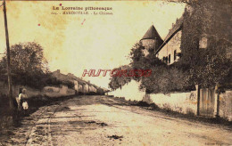 CPA MANONVILLE - MEURTHE ET MOSELLE - LE CHATEAU - Sonstige & Ohne Zuordnung